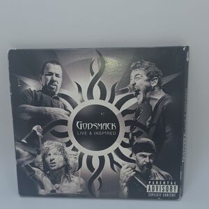 Godsmack "Live & Inspired" CD - Black & Silver Artwork